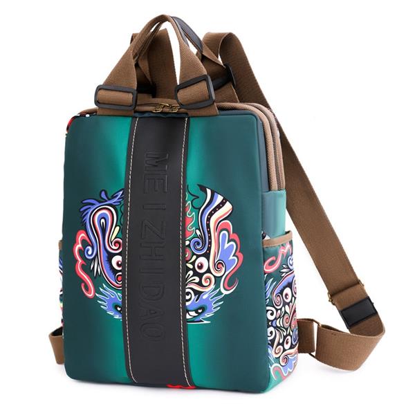 Grote foto large travel student bag for women canvas fashion school shoulder backpack sieraden tassen en uiterlijk rugtassen