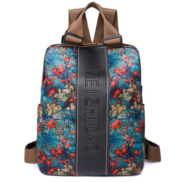 Grote foto large travel student bag for women canvas fashion school shoulder backpack sieraden tassen en uiterlijk rugtassen