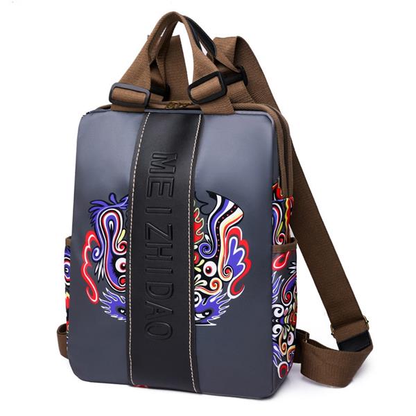 Grote foto large travel student bag for women canvas fashion school shoulder backpack sieraden tassen en uiterlijk rugtassen