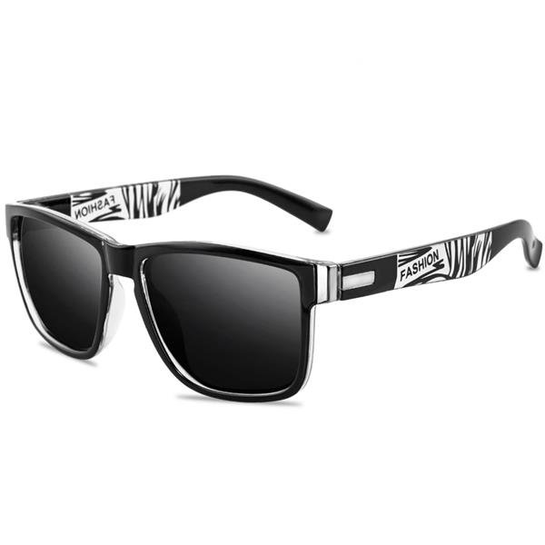 Grote foto unisex polaroid sunglasses square vintage glasses polarized kleding dames sieraden