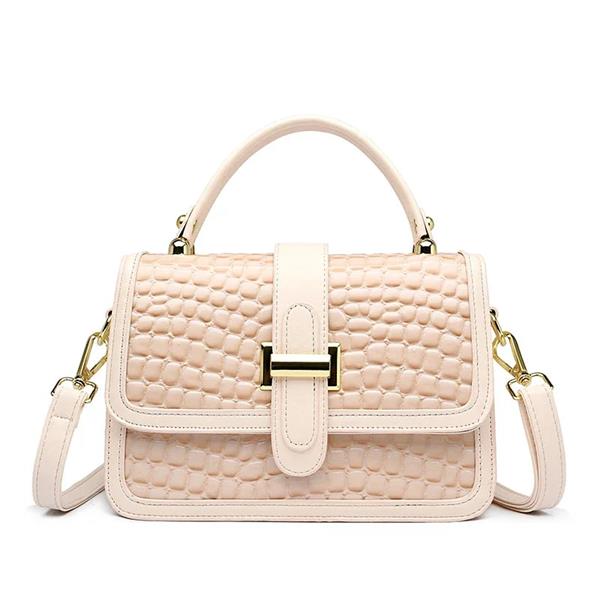 Grote foto luxury fashion bag pu leather retro print crossbody shoulder bag women girls sieraden tassen en uiterlijk damestassen