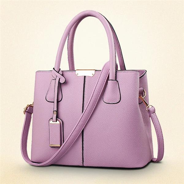 Grote foto large tote bag for women square shoulder pu leather crossbody handbag sieraden tassen en uiterlijk damestassen