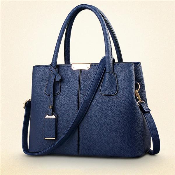 Grote foto large tote bag for women square shoulder pu leather crossbody handbag sieraden tassen en uiterlijk damestassen