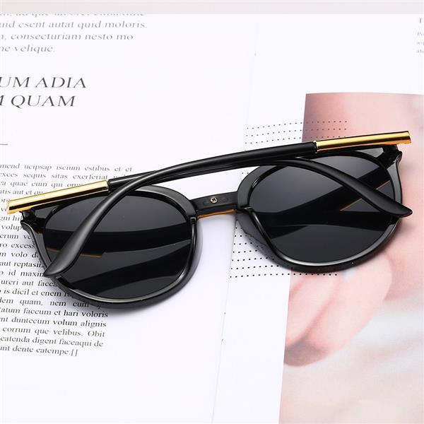 Grote foto retro round shades for women classic sunglasses vintage glasses uv400 kleding dames sieraden