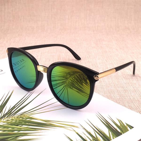 Grote foto retro round shades for women classic sunglasses vintage glasses uv400 kleding dames sieraden