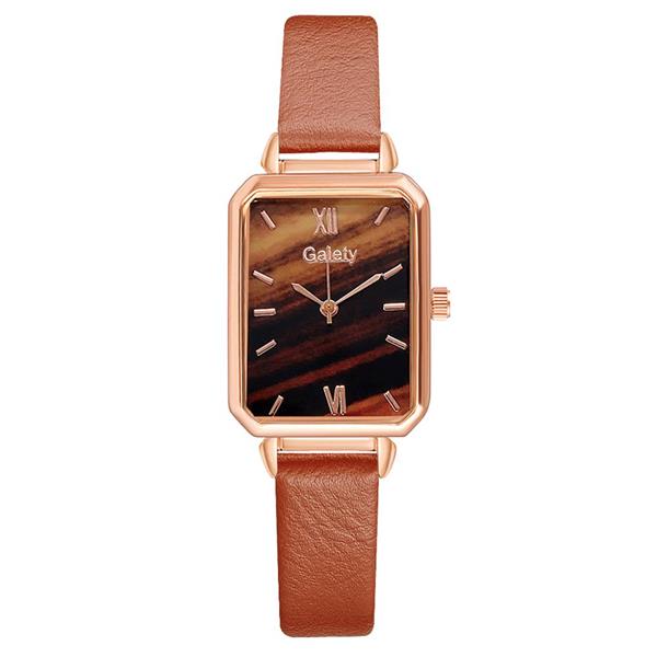 Grote foto luxe vierkant horloge voor dames armband met quartz wijzerplaat kleding dames horloges