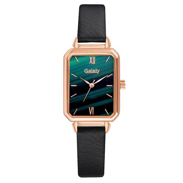 Grote foto luxe vierkant horloge voor dames armband met quartz wijzerplaat kleding dames horloges