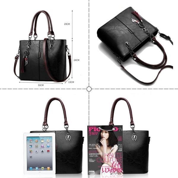 Grote foto casual shoulder bag for women luxury handbag designer crossbody vintage tote sieraden tassen en uiterlijk damestassen