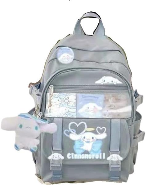 Grote foto cartoon anime backpack for girls waterproof laptop school bag computers en software overige computers en software
