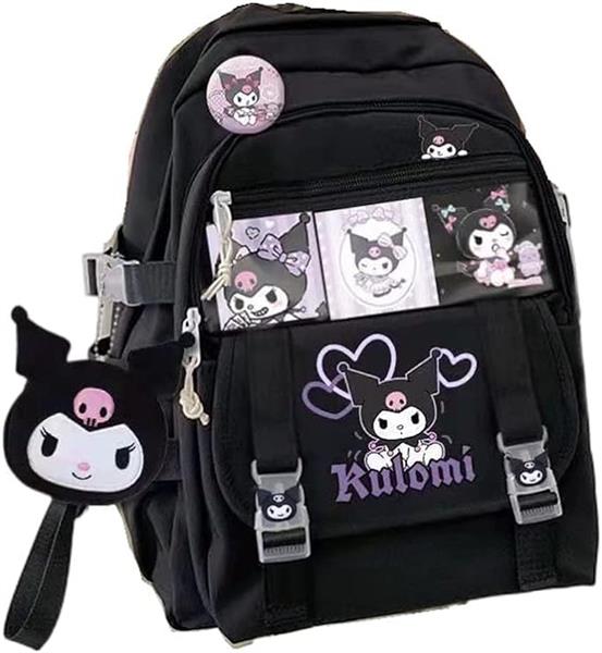 Grote foto cartoon anime backpack for girls waterproof laptop school bag computers en software overige computers en software