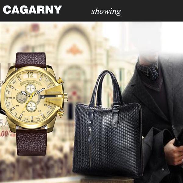 Grote foto vintage militair horloge voor heren lederen horlogeband quartz horloge kleding dames horloges