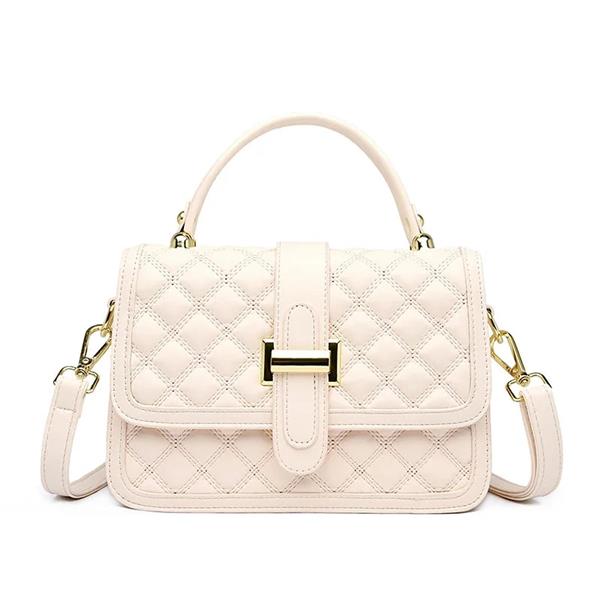 Grote foto luxury fashion bag pu leather retro print crossbody shoulder bag women girls sieraden tassen en uiterlijk damestassen