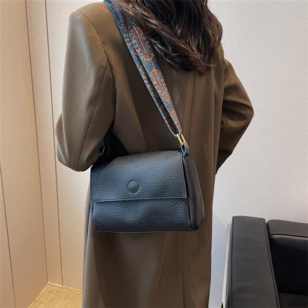 Grote foto solid leather crossbody bag for women shoulder tote handbag purse sieraden tassen en uiterlijk damestassen