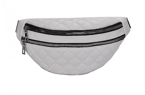Grote foto plaid waist bag for women pu leather crossbody shoulder fanny pack hip purse sieraden tassen en uiterlijk damestassen