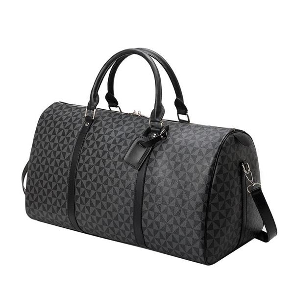 Grote foto grote reisschoudertas waterdichte fitness pu lederen bagagehandtas sieraden tassen en uiterlijk schoudertassen