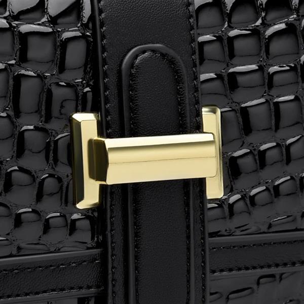 Grote foto luxury fashion bag pu leather retro print crossbody shoulder bag women girls sieraden tassen en uiterlijk damestassen