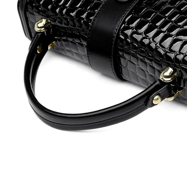 Grote foto luxury fashion bag pu leather retro print crossbody shoulder bag women girls sieraden tassen en uiterlijk damestassen