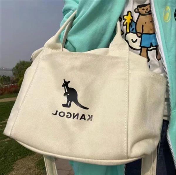 Grote foto casual canvas bag for women versatile tote crossbody shoulder handbag sieraden tassen en uiterlijk damestassen
