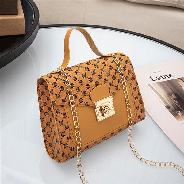 Grote foto luxe schoudertas met gouden ketting crossbody kleine vierkante clutch handtas sieraden tassen en uiterlijk damestassen
