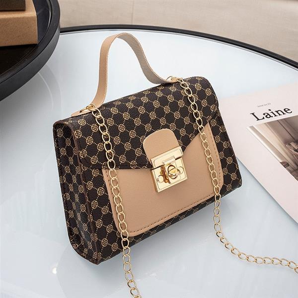 Grote foto luxe schoudertas met gouden ketting crossbody kleine vierkante clutch handtas sieraden tassen en uiterlijk damestassen