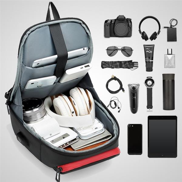 Grote foto crossbody borsttas voor heren waterdichte usb rugzak die messenger tasje oplaadt sieraden tassen en uiterlijk rugtassen