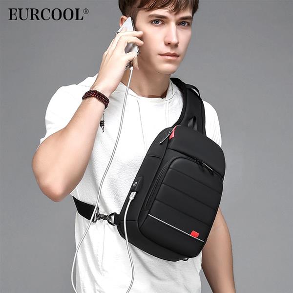 Grote foto crossbody borsttas voor heren waterdichte usb rugzak die messenger tasje oplaadt sieraden tassen en uiterlijk rugtassen