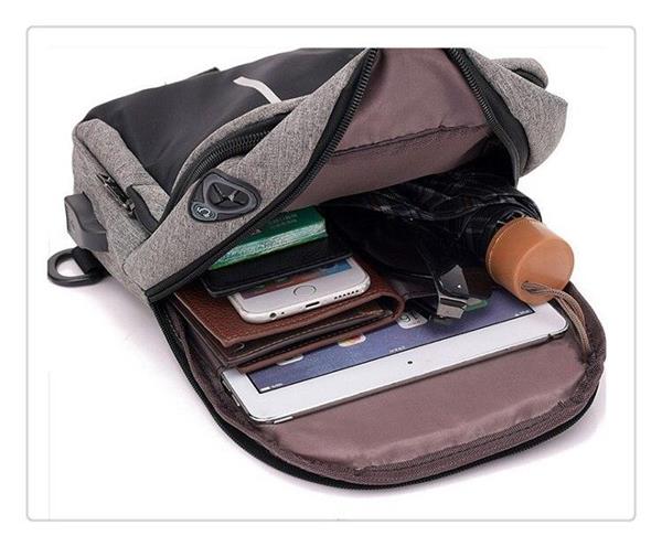 Grote foto sling borsttas voor heren waterdichte usb oplader crossbody rugzak opladen messenger purse sieraden tassen en uiterlijk rugtassen