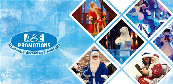 Grote foto ijsbeer verhuur kerstsfeer attributen zwolle hobby en vrije tijd feestartikelen verhuur