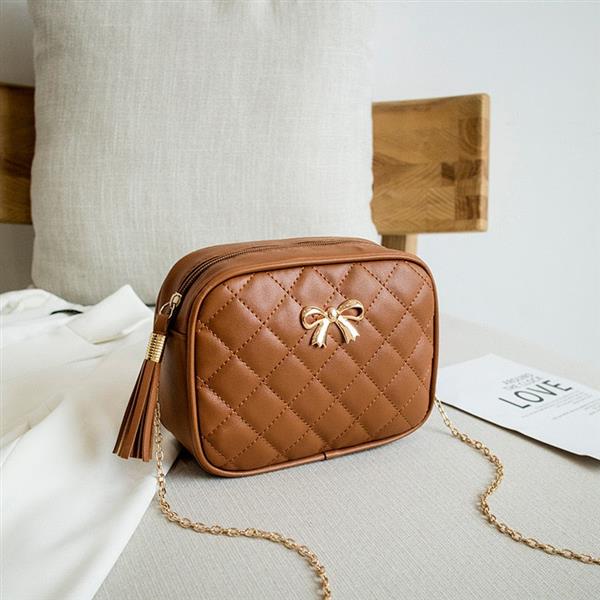 Grote foto kleine messenger bag met borduurwerk en ketting voor dames mode crossbody handtas sieraden tassen en uiterlijk damestassen