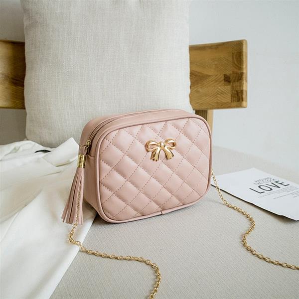 Grote foto kleine messenger bag met borduurwerk en ketting voor dames mode crossbody handtas sieraden tassen en uiterlijk damestassen