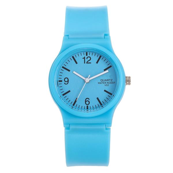 Grote foto candy jelly horloge voor dames waterdicht siliconen quartz studentenhorloge kleding dames horloges