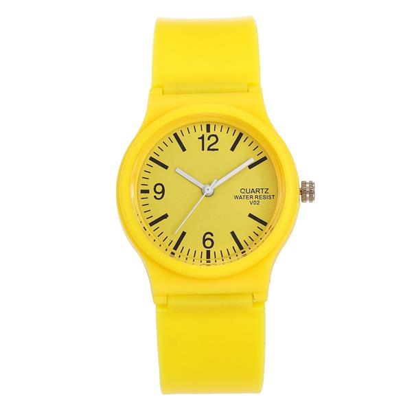 Grote foto candy jelly horloge voor dames waterdicht siliconen quartz studentenhorloge kleding dames horloges