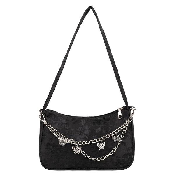 Grote foto dames luxe designer handtas retro dames schoudertas baguette tas nylon portemonnee sieraden tassen en uiterlijk damestassen