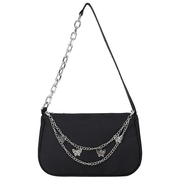 Grote foto dames luxe designer handtas retro dames schoudertas baguette tas nylon portemonnee sieraden tassen en uiterlijk damestassen