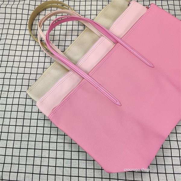 Grote foto tote tas met grote capaciteit voor dames macaron kleuren waterdichte coating pvc handtas met rits sieraden tassen en uiterlijk damestassen