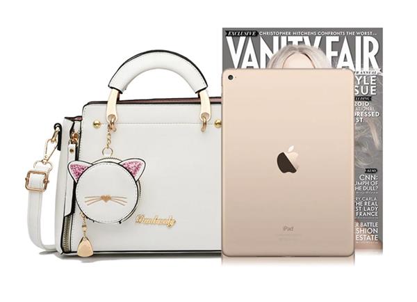 Grote foto trendy fashion handtas met kattentasje voor dames schoudertas messenger portemonnee sieraden tassen en uiterlijk damestassen