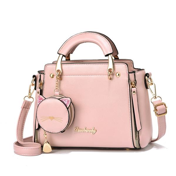 Grote foto trendy fashion handtas met kattentasje voor dames schoudertas messenger portemonnee sieraden tassen en uiterlijk damestassen