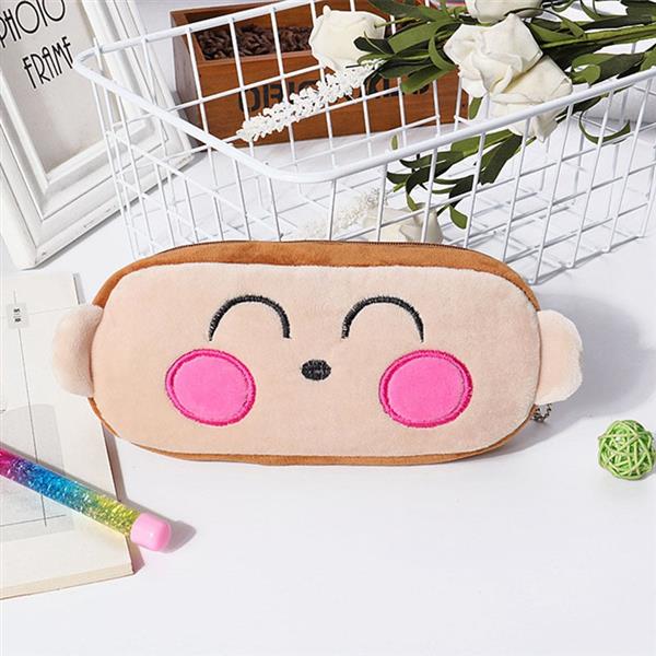 Grote foto cartoon dieren pluche etui kawaii etui voor school en kantoorbenodigdheden verzamelen overige verzamelingen