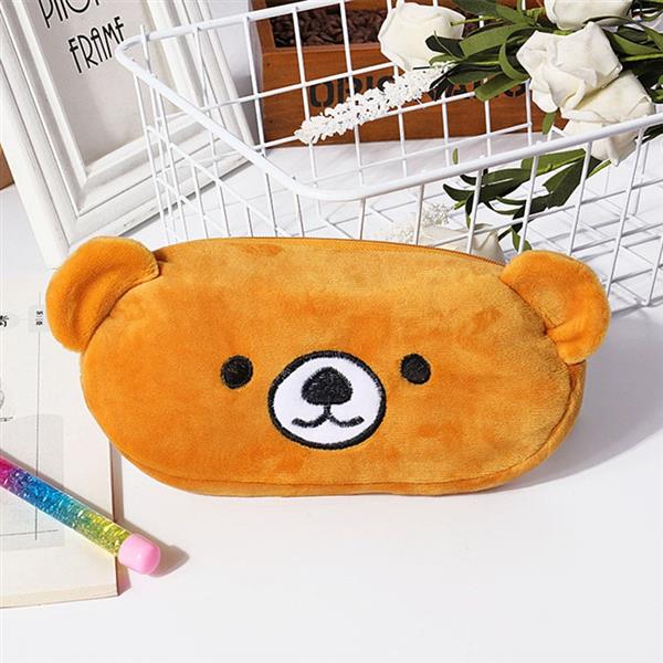 Grote foto cartoon dieren pluche etui kawaii etui voor school en kantoorbenodigdheden verzamelen overige verzamelingen
