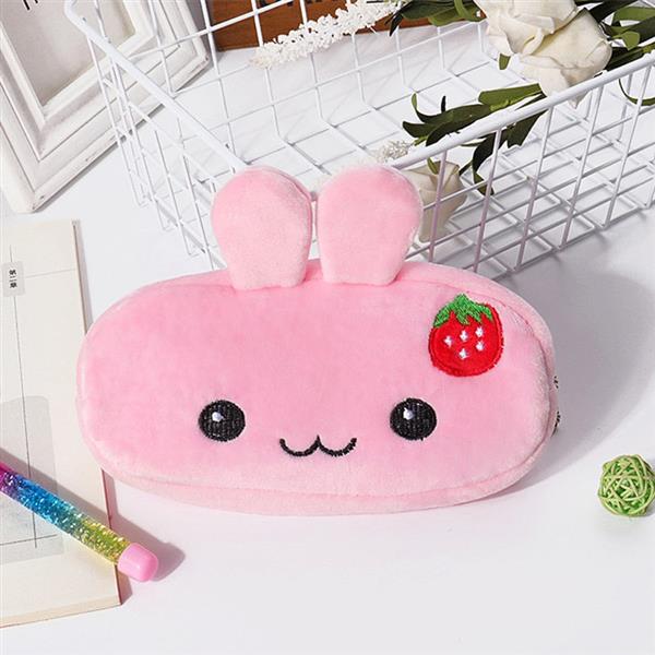 Grote foto cartoon dieren pluche etui kawaii etui voor school en kantoorbenodigdheden verzamelen overige verzamelingen