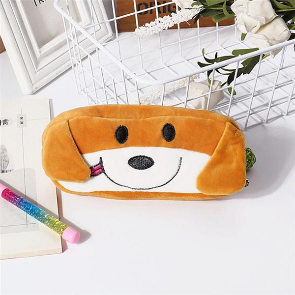 Grote foto cartoon dieren pluche etui kawaii etui voor school en kantoorbenodigdheden verzamelen overige verzamelingen