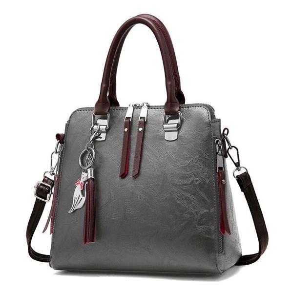 Grote foto zachte pu lederen schoudertas voor dames handtas luxe crossbody portemonnee fashion tote sieraden tassen en uiterlijk damestassen