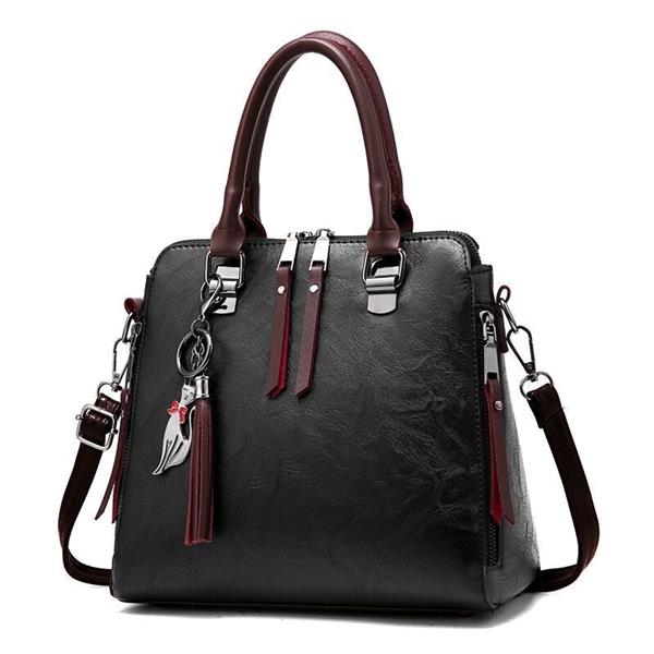 Grote foto zachte pu lederen schoudertas voor dames handtas luxe crossbody portemonnee fashion tote sieraden tassen en uiterlijk damestassen