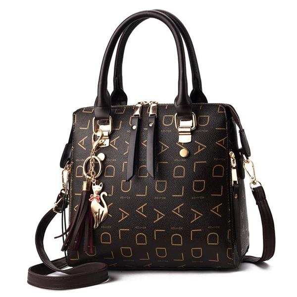 Grote foto zachte pu lederen schoudertas voor dames handtas luxe crossbody portemonnee fashion tote sieraden tassen en uiterlijk damestassen