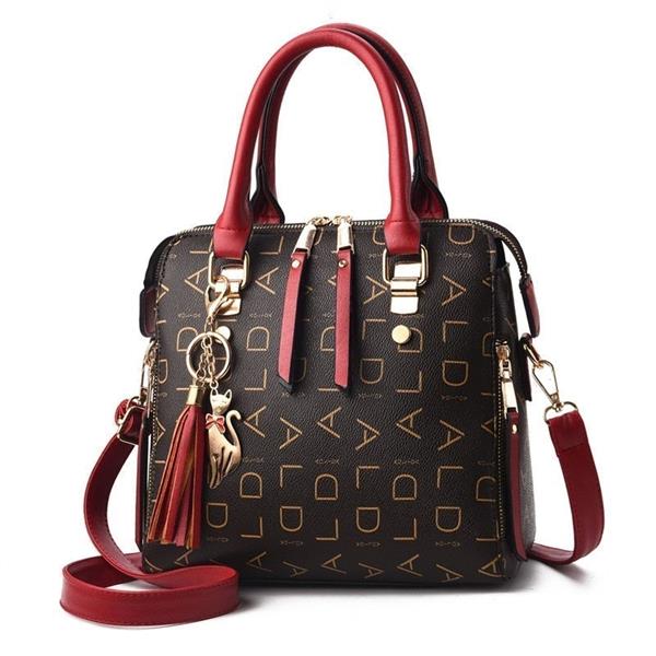 Grote foto zachte pu lederen schoudertas voor dames handtas luxe crossbody portemonnee fashion tote sieraden tassen en uiterlijk damestassen