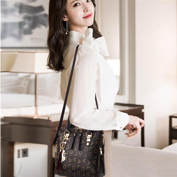 Grote foto zachte pu lederen schoudertas voor dames handtas luxe crossbody portemonnee fashion tote sieraden tassen en uiterlijk damestassen