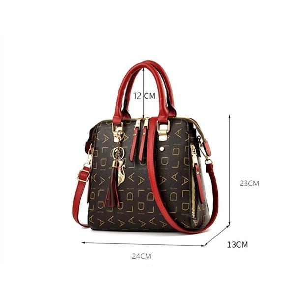 Grote foto zachte pu lederen schoudertas voor dames handtas luxe crossbody portemonnee fashion tote sieraden tassen en uiterlijk damestassen