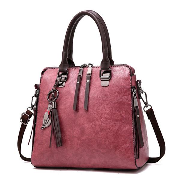 Grote foto zachte pu lederen schoudertas voor dames handtas luxe crossbody portemonnee fashion tote sieraden tassen en uiterlijk damestassen