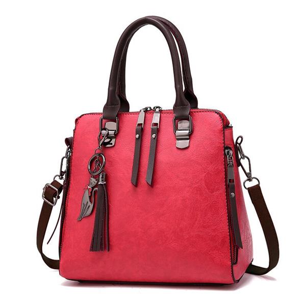 Grote foto zachte pu lederen schoudertas voor dames handtas luxe crossbody portemonnee fashion tote sieraden tassen en uiterlijk damestassen
