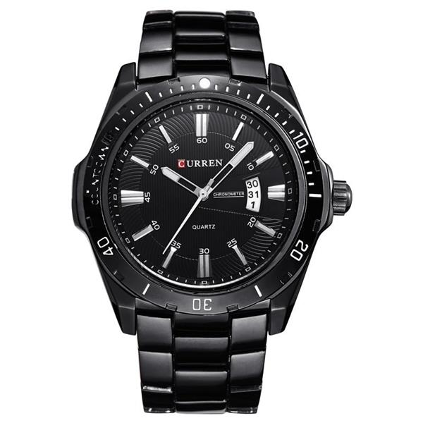 Grote foto mechanisch zakelijk horloge voor heren quartz horloge roestvrij stalen band polshorloge kleding dames horloges
